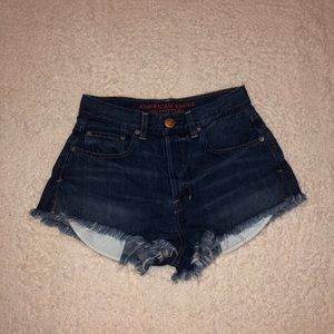 High rise shorts